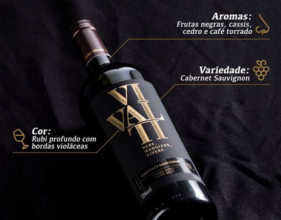 Vinho Vivalti Cabernet Sauvignon